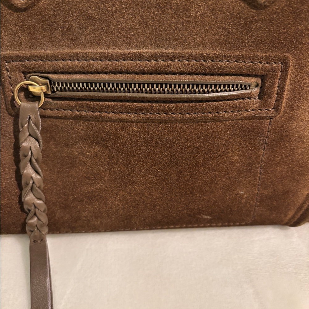 Celine Luggage Phantom Suede Tote Bag - Picture 12 of 16